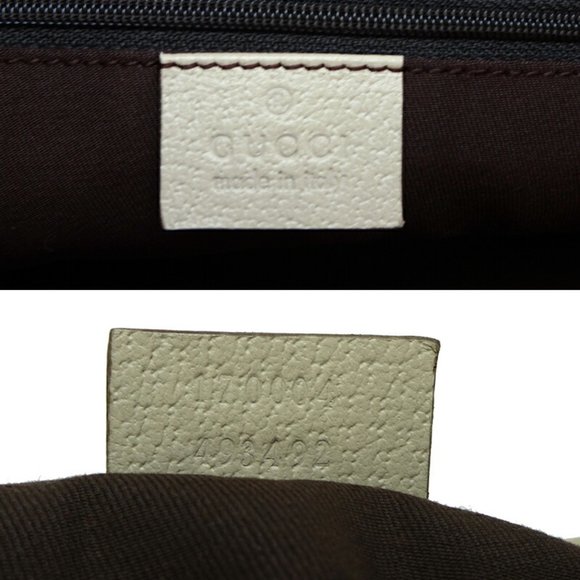 GUCCI Abby Tote Bag 170004 GG Canvas Ivory - Picture 8 of 10